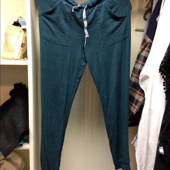 Navy blue kids joggers with ties! - Picture 2 of 3